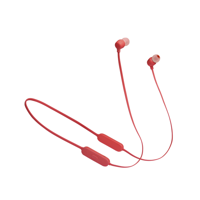 JBL Tune 125BT - Coral Orange - Wireless in-ear headphones - Hero image number null